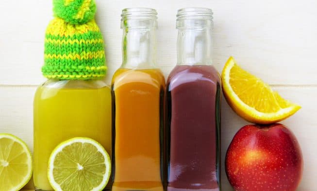 jugos de frutas y verduras