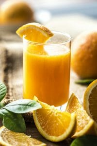 Jugo de naranja.