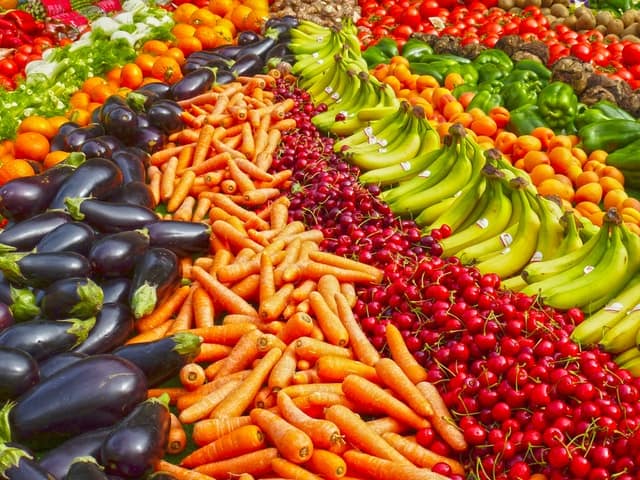 frutas y verduras