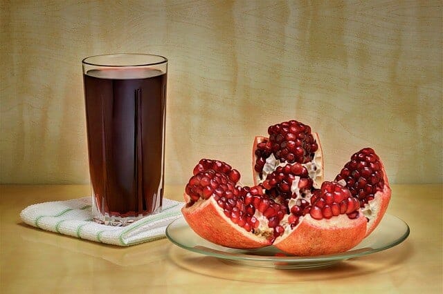 jugo de granada