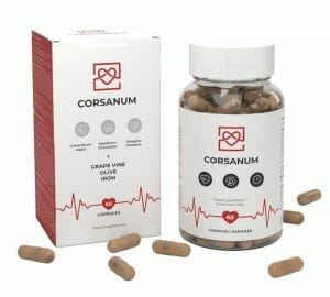  Corsanum cápsulas cardiovasculares