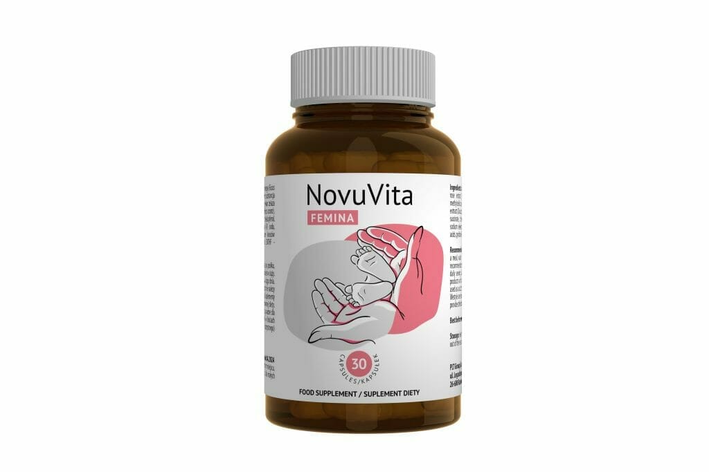  Pastillas de fertilidad NovuVita Femina para mujeres