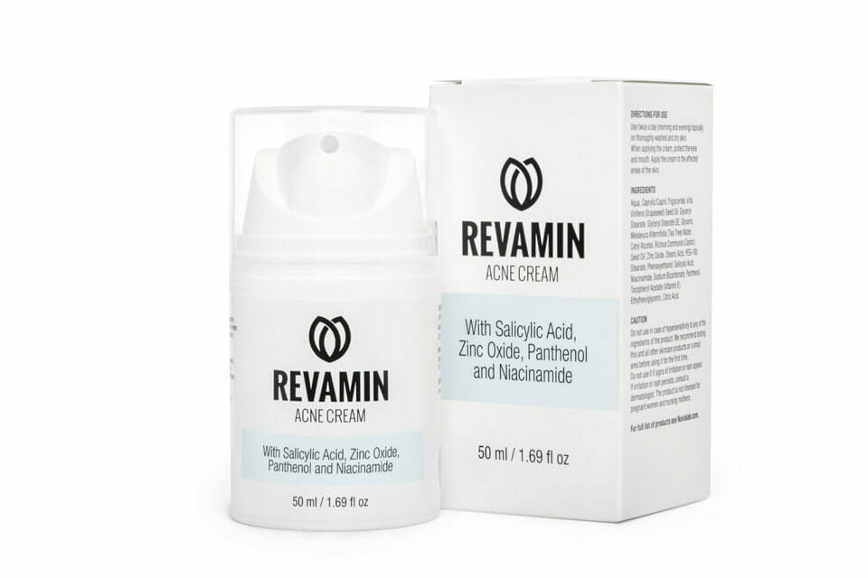 Crema Revamin Acne Cream para pieles con tendencia acneica