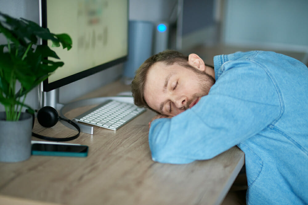 Falta de energía para trabajar